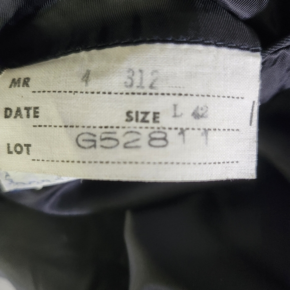Vintage House of Darby Black Wool 2 Button Sports Coat Jacket Blazer Men Sz 42L - Picture 6 of 6